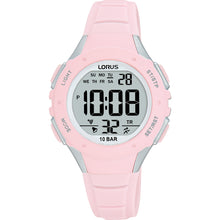 Load image into Gallery viewer, Lorus R2367PX9 Digital Pink Silicone Womens Watch