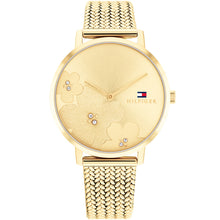 Load image into Gallery viewer, Tommy Hilfiger 1782606 Tea Le Gold Tone Mesh Womens Watch
