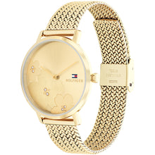Load image into Gallery viewer, Tommy Hilfiger 1782606 Tea Le Gold Tone Mesh Womens Watch