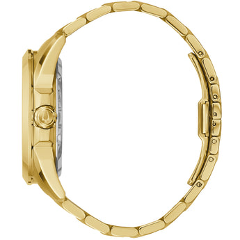 Bulova 97A162 Gold Tone Mens Watch