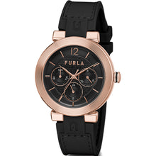 Load image into Gallery viewer, Furla Block WW00011002L3 Multifunction Black Leather Ladies Watch