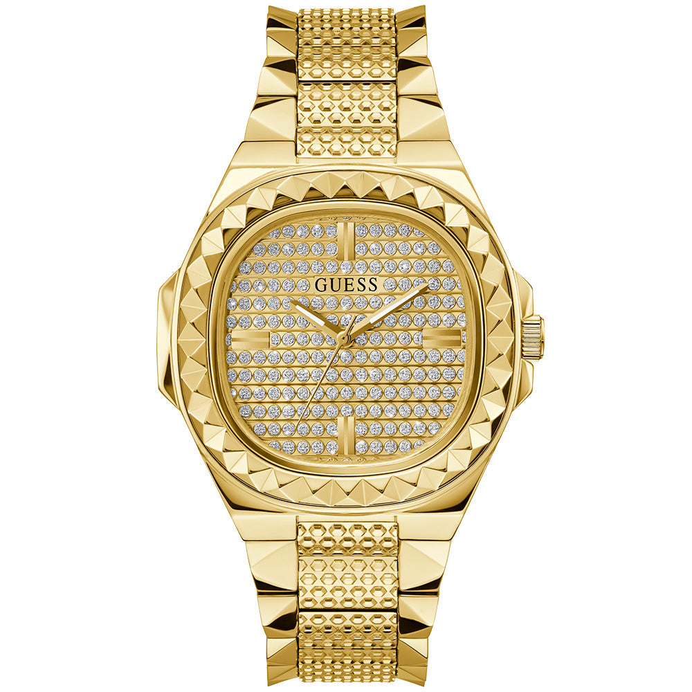 Guess GW0622G1 Rebel Mens Gold Tone GUESS Guess GW0622G1 Rebel Mens Gold Tone GUESS