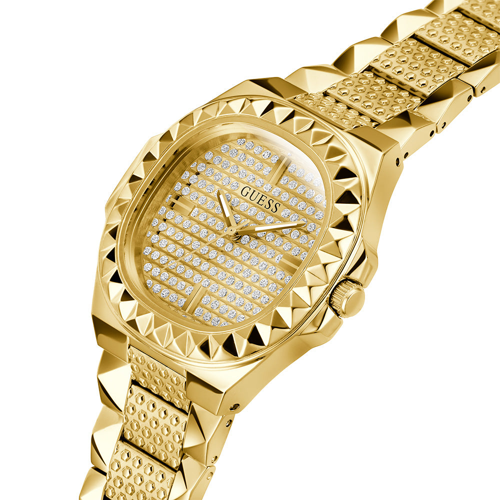 Guess GW0622G1 Rebel Mens Gold Tone GUESS Guess GW0622G1 Rebel Mens Gold Tone GUESS