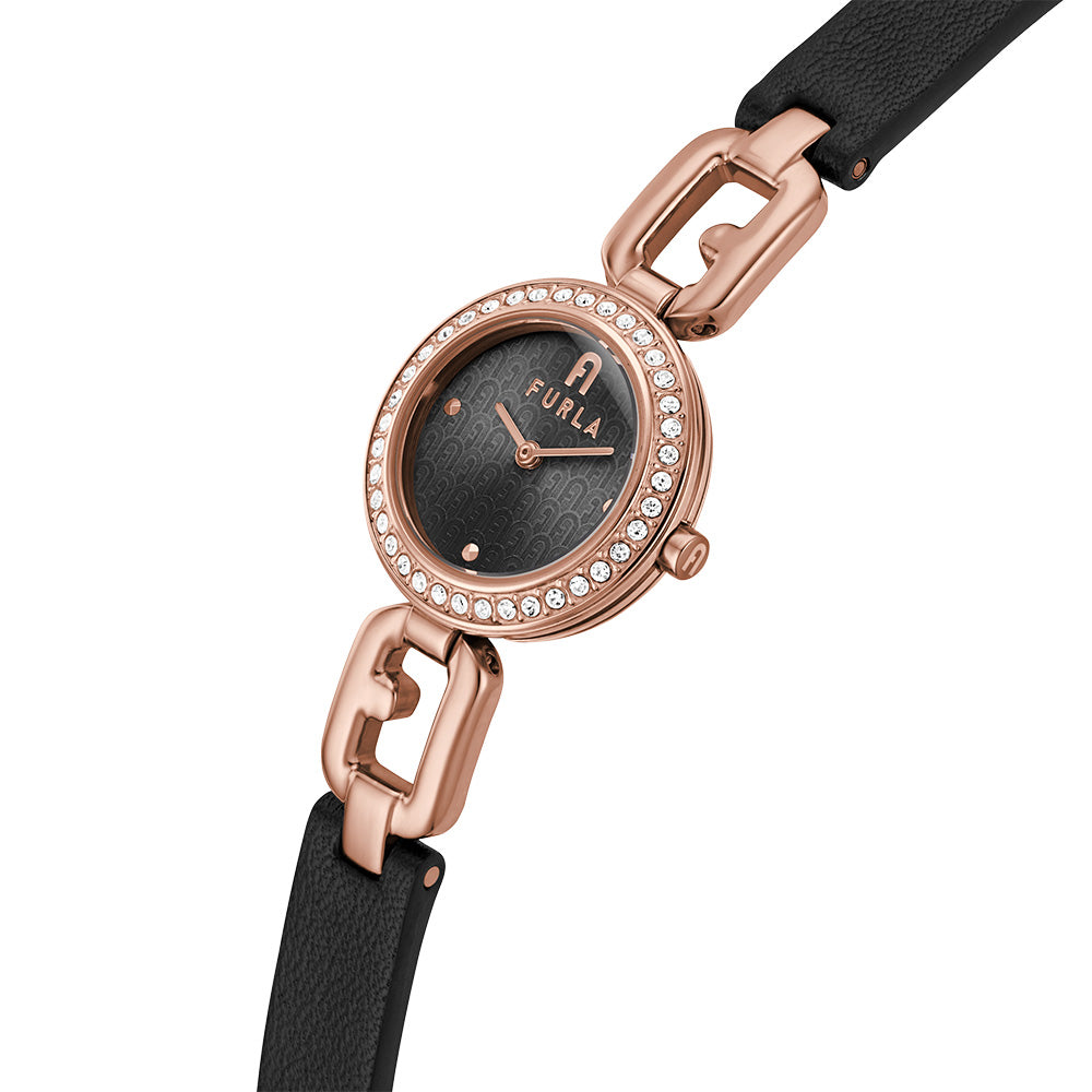 Furla WW00015018L3 Arco Chain Rose Gold Ladies Watch