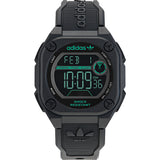 Adidas AOST23569 City Tech Two Black Tone Mens Watch