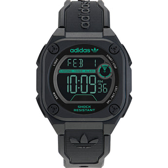 Adidas AOST23569 City Tech Two Black Tone Mens Watch