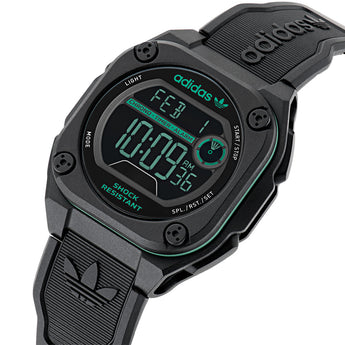 Adidas AOST23569 City Tech Two Black Tone Mens Watch