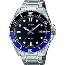 Load image into Gallery viewer, Casio MDV107D-1A2 Stainless Steel Mens Diver Watch