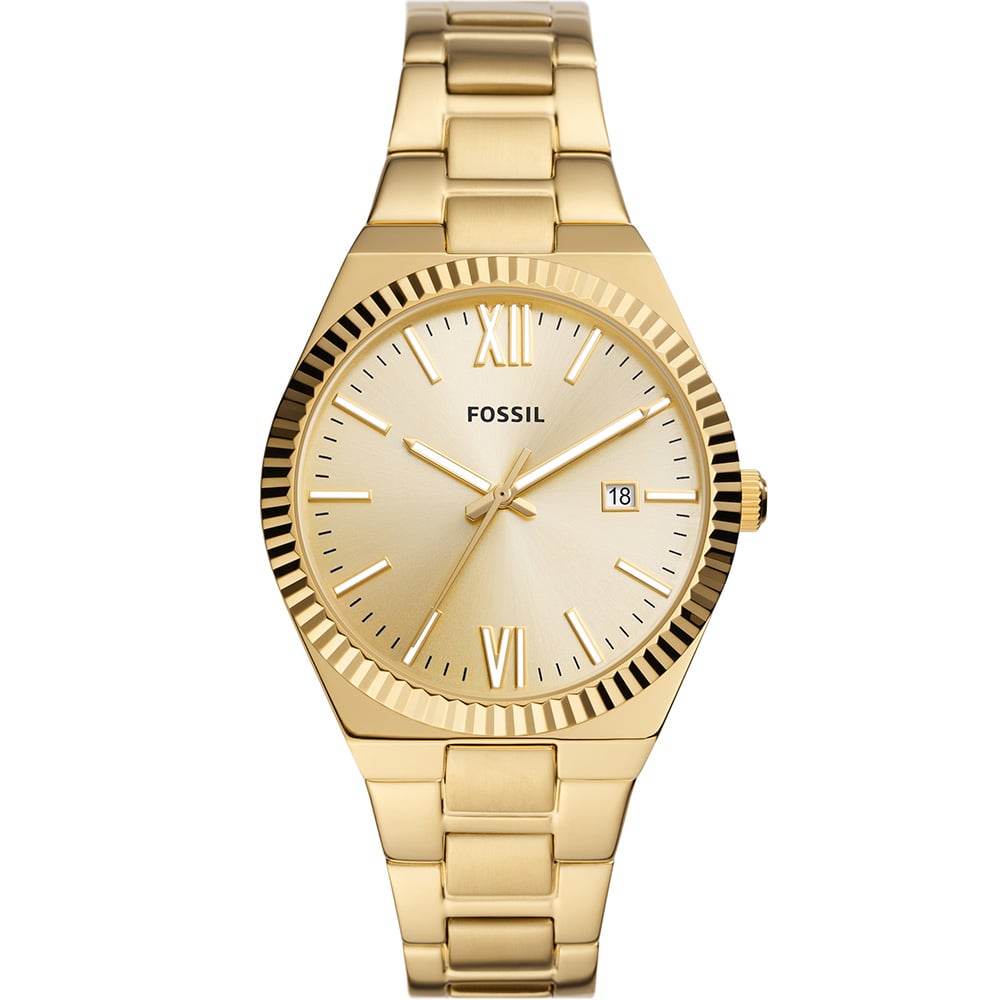 Fossil Scarlette ES5299 Gold Tone Ladies Watch