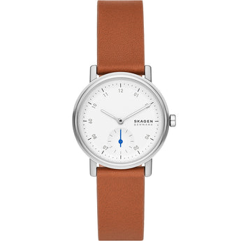 Skagen SKW3103 Kuppel Lille Brown Leather Ladies Watch