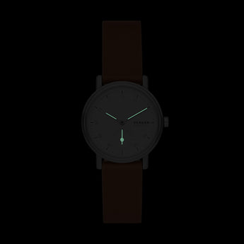 Skagen SKW3103 Kuppel Lille Brown Leather Ladies Watch