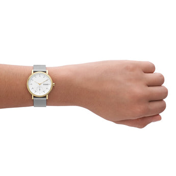 Fossil SKW3101 Kuppel Lille Two Tone Ladies Watch