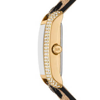 Michale Kors MK7387 Emery Leopard Print Ladies Watch