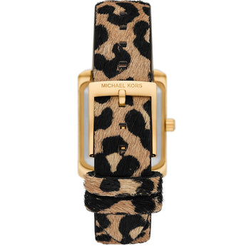 Michale Kors MK7387 Emery Leopard Print Ladies Watch