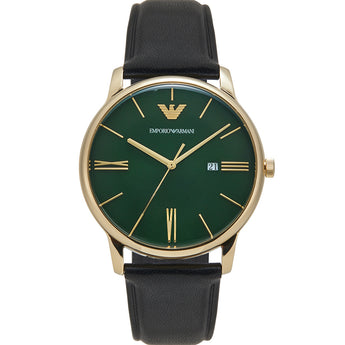 Emporio Armani AR11601 Minimalist Mens Leather Watch
