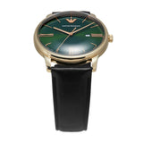 Emporio Armani AR11601 Minimalist Mens Leather Watch