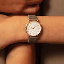 Load image into Gallery viewer, Rosefield WEGR-W75 West Village Mother of Pearl Grey Leather Ladies Watch