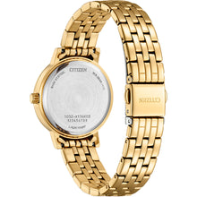 Load image into Gallery viewer, Citizen EL3103-57D Mother of Pearl Gold Tone Quartz Ladies Watch