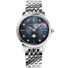Load image into Gallery viewer, Frederique Constant FC-206MPBD1S6B Slimline Ladies Moonphase Watch