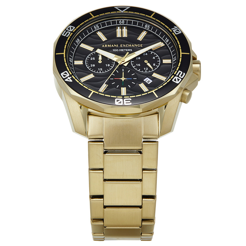 Armani Exchange AX1958 Spencer Gold Tone Chronograph Mens Watch