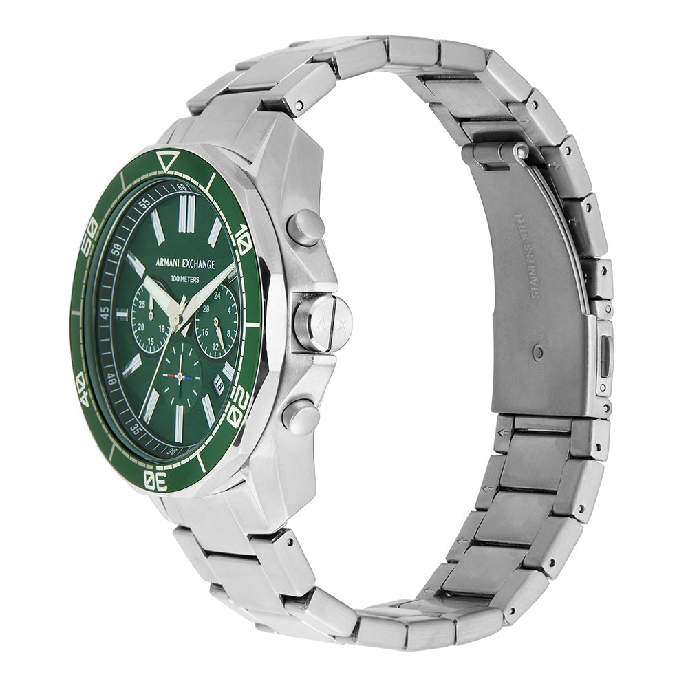Armani Exchange AX1957 Spencer Green Chronograph Mens Watch