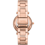 Fossil ES5317 Carlie Rose Gold Ladies Watch