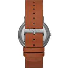 Load image into Gallery viewer, Skagen SKW6899 Signatur Tan Leather Mens Watch