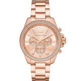 Michael Kors MK7430 Wren Rose Gold Chronograph Ladies Watch