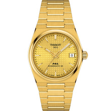 Load image into Gallery viewer, Tissot T1372073302100 PRX Powermatic 80 Gold Ladies Watch