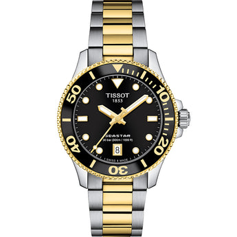 Tissot T1204102205100 Seastar 1000 Two Tone Mens Watch