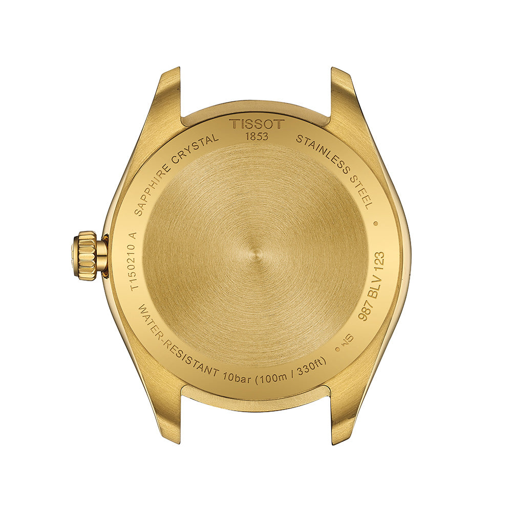 Tissot T1502103302100 PR 100 Gold Ladies Watch