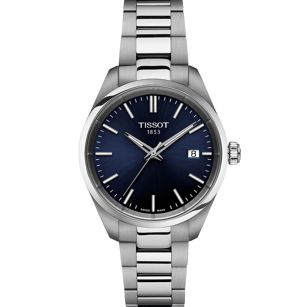 Tissot T1502101104100 PR 100 Blue Ladies Watch