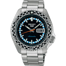 Load image into Gallery viewer, Seiko 5 SRPK67K Special Edition Retro Checkered Flag Watch