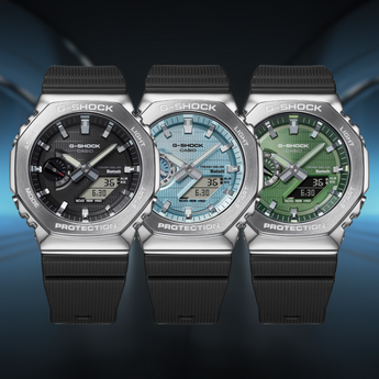 G-Shock GBM2100A-1A3 Metal Covered Bluetooth 'CasiOak'