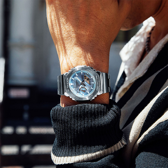 G-Shock GM2110D-2A G-Steel Metal Covered 'CasiOak'