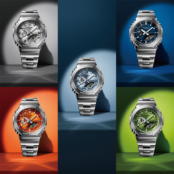 G-Shock GM2110D-2B G-Steel Metal Covered 'CasiOak'