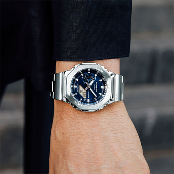 G-Shock GM2110D-2B G-Steel Metal Covered 'CasiOak'