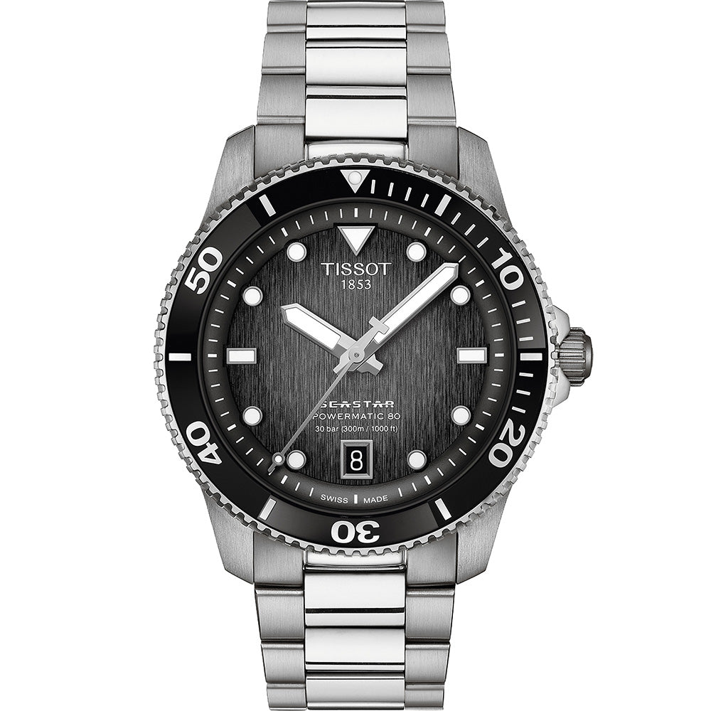 Tissot T1208071105100 Seastar 1000 Powermatic 80 Watch