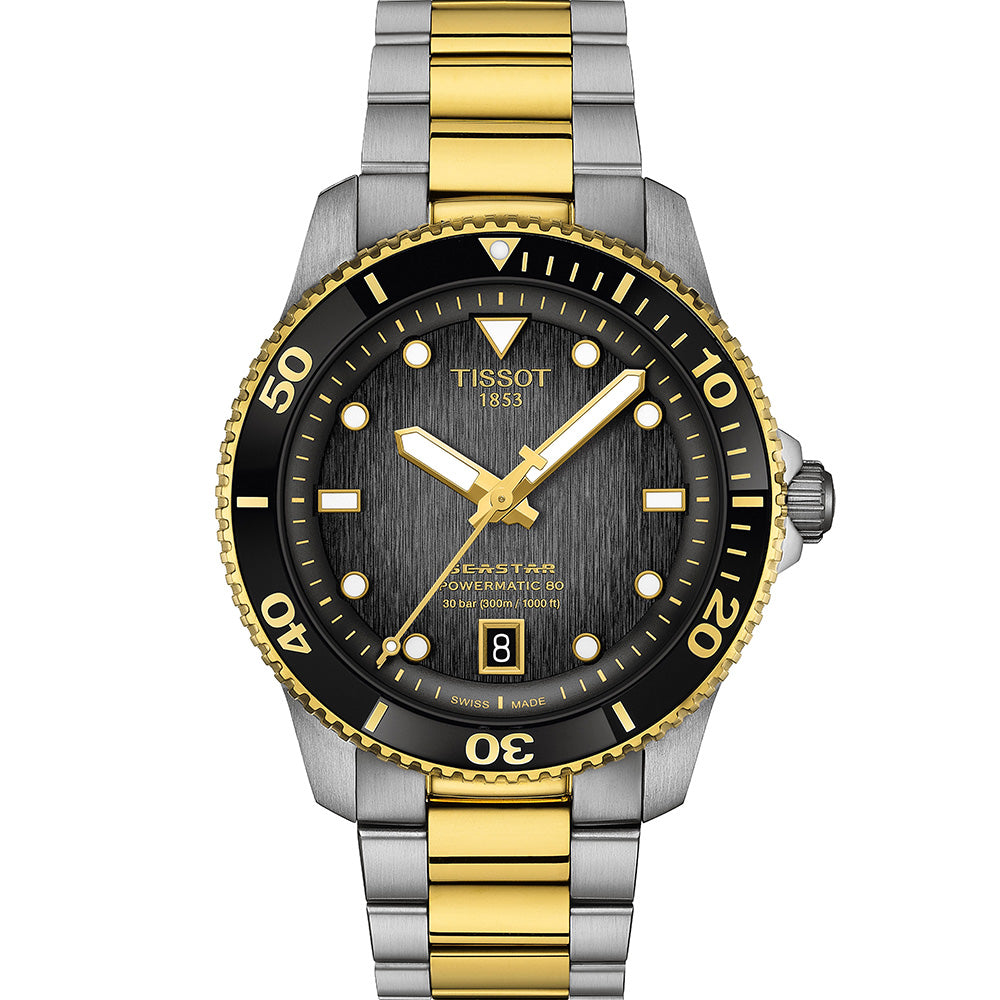 Tissot T1208072205100 Seastar 1000 Powermatic 80 Watch