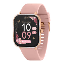 Load image into Gallery viewer, Reflex Active RA23-2192 Series 23 Rose Gold Stone Set Smart Watch