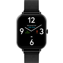Load image into Gallery viewer, Reflex Active RA23-4076 Series 23 Black Mesh Smart Watch