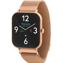 Load image into Gallery viewer, Reflex Active RA23-4080 Series 23 Rose Gold Mesh Smart Watch