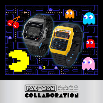 Casio CA53WPC-1B Pac-Man Collaboration