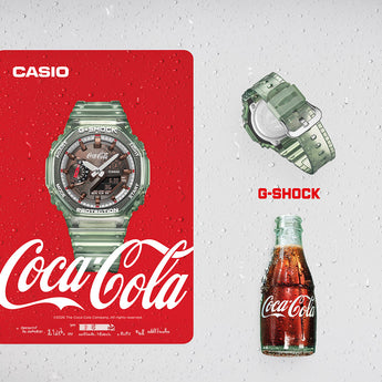 G-Shock Coca Cola 140th Anniversary Collab GA2100CC-3A Limited Edition