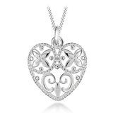 E6_FILIGREE HEART PENDANT SS