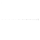 Sterling Silver 19cm Fancy Ball Bracelet