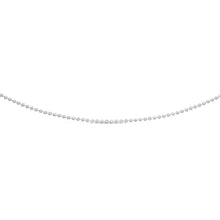 Load image into Gallery viewer, Sterling Silver 42+3cm Dicut Bead Chain