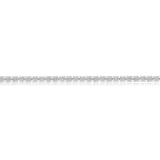 Sterling Silver 1/4 Carat Diamond Fancy 20.5cm Bracelet