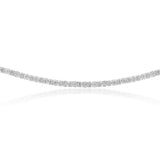 Sterling Silver 1/4 Carat Diamond Fancy 18cm Bracelet