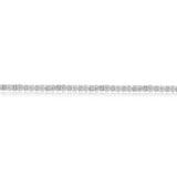 Sterling Silver 1/4 Carat Diamond Fancy 18cm Bracelet